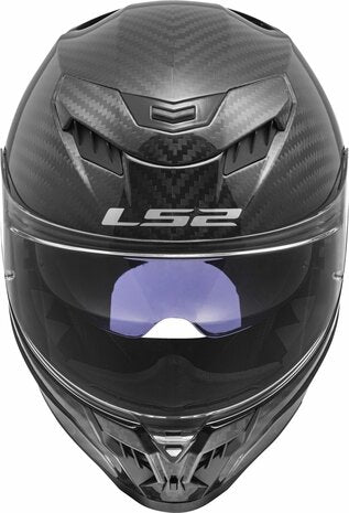 LS2 FF807 Dragon Full Face Motorcycle Helmet Matt Carbon