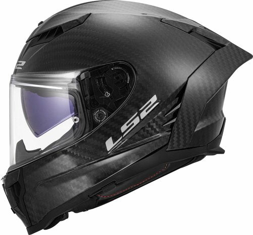 LS2 FF807 Dragon Full Face Motorcycle Helmet Matt Carbon