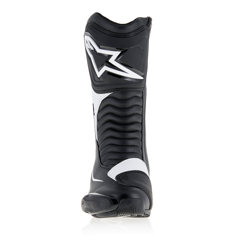 Alpinestars SMX S Durable Motorcycle Touring Boots Black White images