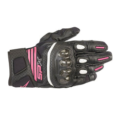 Alpinestars Stella SP X Air Carbon v2 Motorcycle Gloves Pink Black - MaximomotoUK