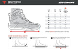 SHIMA EDGE VENTED BOOTS BLK - SECURTEX MOTOR SL (t/a MaximoMoto)