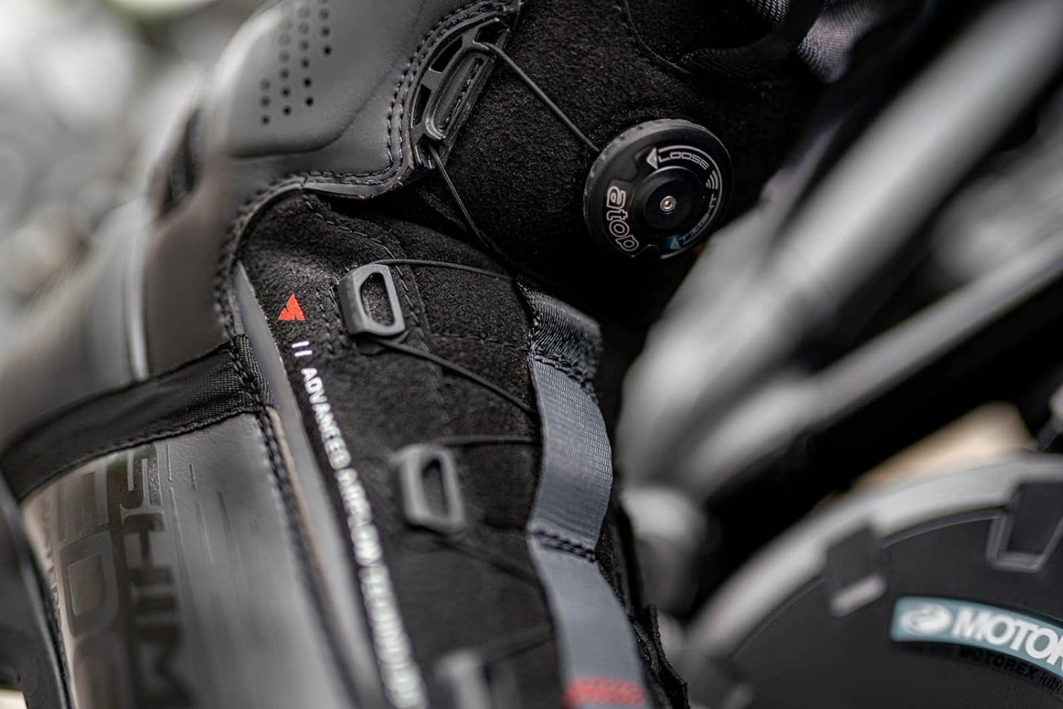 SHIMA EDGE VENTED BOOTS BLK - SECURTEX MOTOR SL (t/a MaximoMoto)