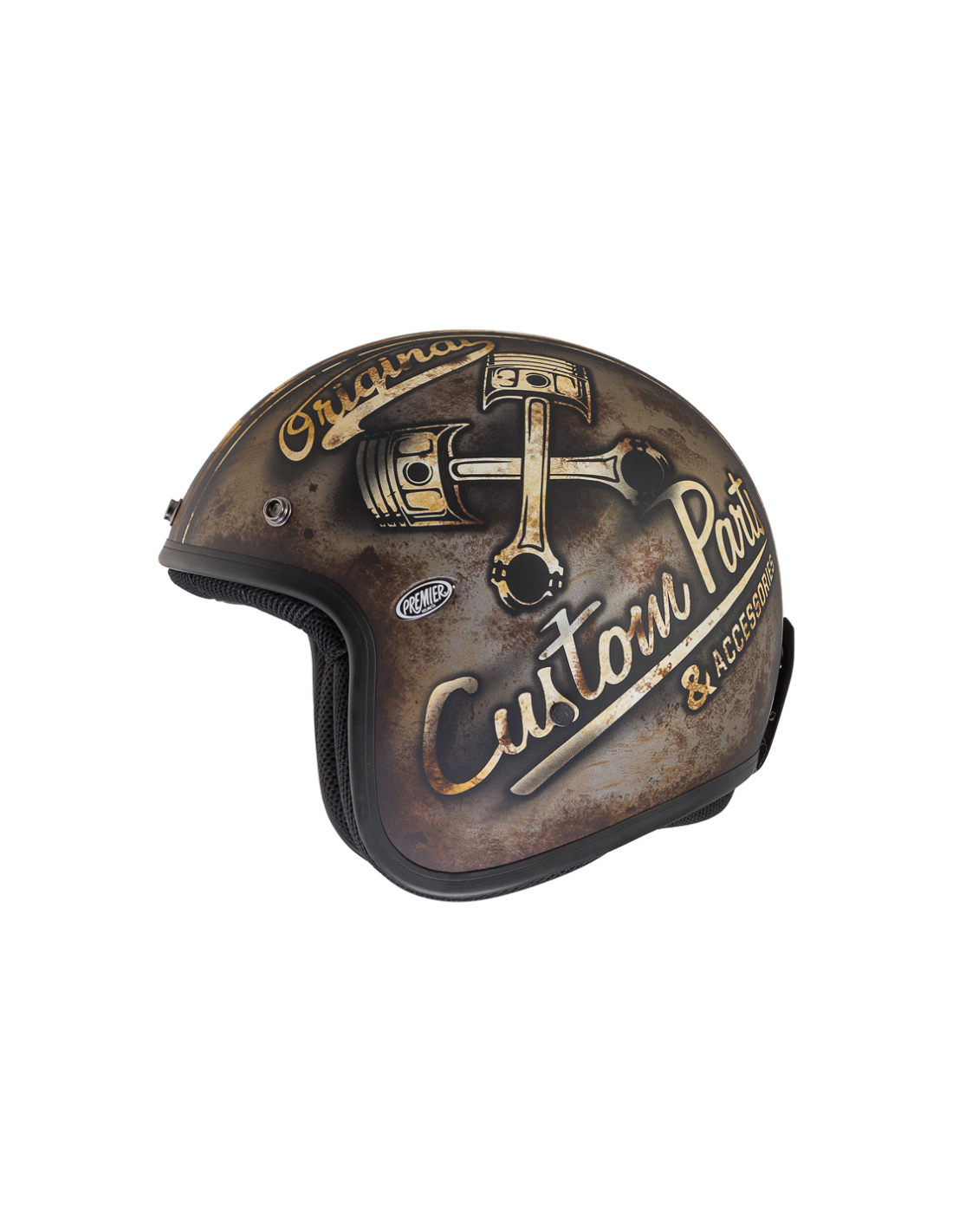 Premier OP9 BM Classic Jet Open-Face Motorcycle Helmet