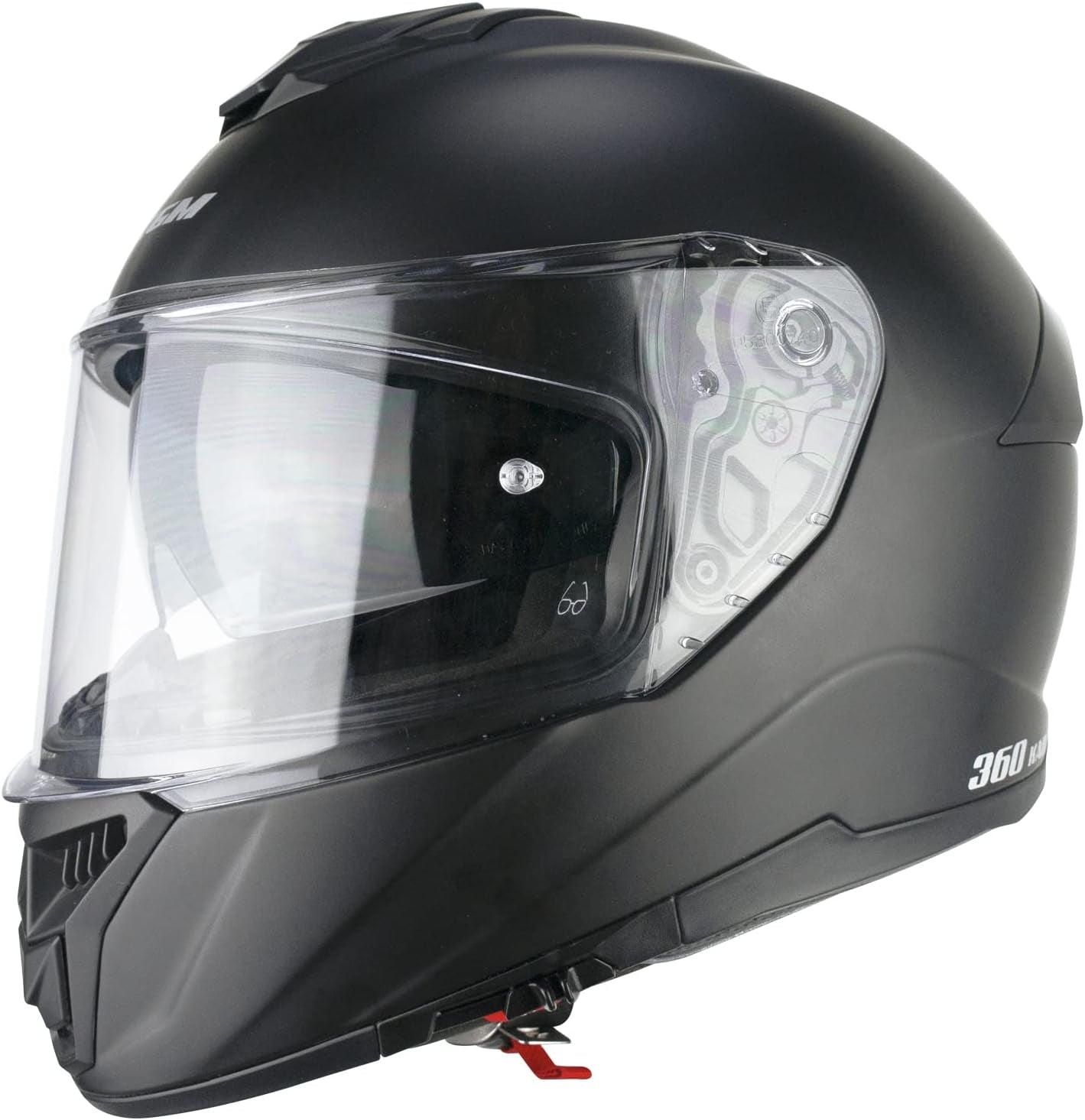  Cgm 360A Kad Mono Full Face Motorcycle Helmet Matte Black