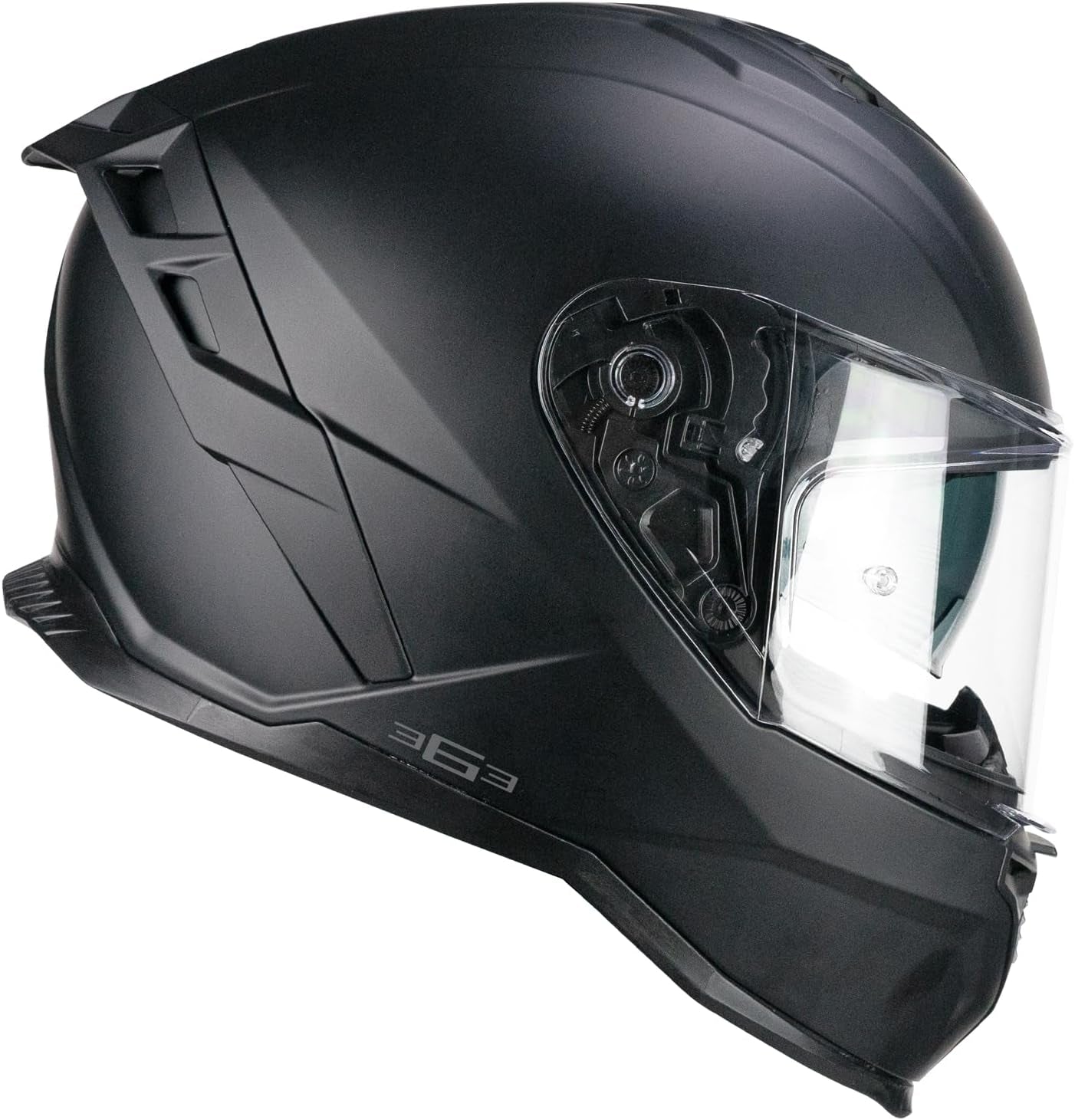  CGM - 363A SHOT MONO Opaque Nero - SECURTEX MOTOR SL (t/a MaximoMoto)