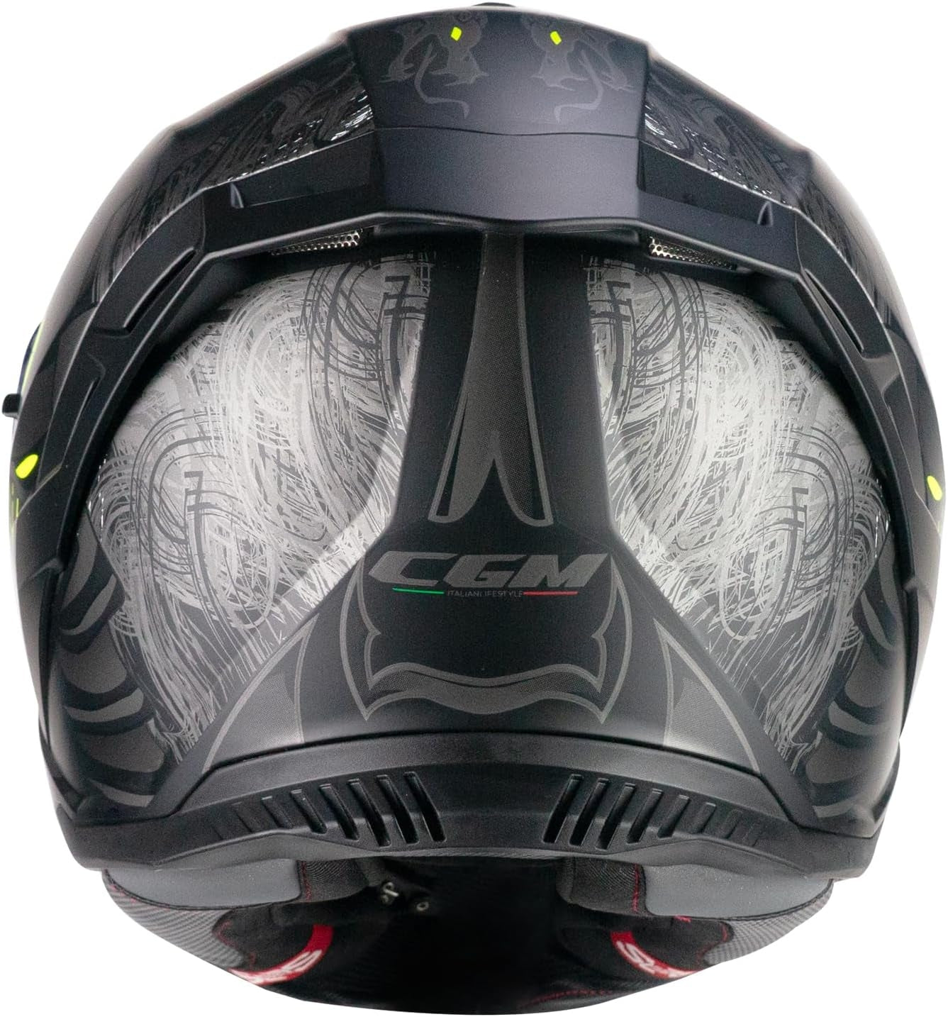  CGM - 363S SHOT NIPPO Nero Giallo fluo opaque - SECURTEX MOTOR SL (t/a MaximoMoto)