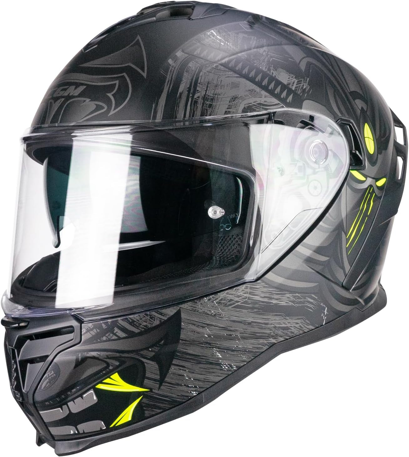  CGM - 363S SHOT NIPPO Nero Giallo fluo opaque - SECURTEX MOTOR SL (t/a MaximoMoto)