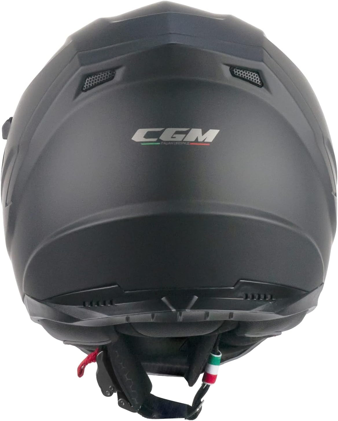  CGM - 321A ATOM MONO Opaque Nero - SECURTEX MOTOR SL (t/a MaximoMoto)
