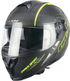  CGM - 321G ATOM SPORT Grafite Giallo fluo opaque - SECURTEX MOTOR SL (t/a MaximoMoto)