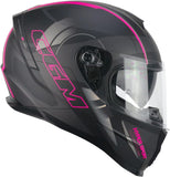  CGM - 321G ATOM SPORT Nero Fuchsia fluo opaque - SECURTEX MOTOR SL (t/a MaximoMoto)
