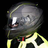  CGM - 321S ATOM SKULL Nero Giallo fluo opaque - SECURTEX MOTOR SL (t/a MaximoMoto)