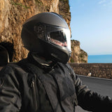 CGM 560A MAD MONO CARBONO CASCO MODULAR NERO OPACO