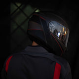  CGM - 568X BER CITY Grafite Rosso satinato - SECURTEX MOTOR SL (t/a MaximoMoto)