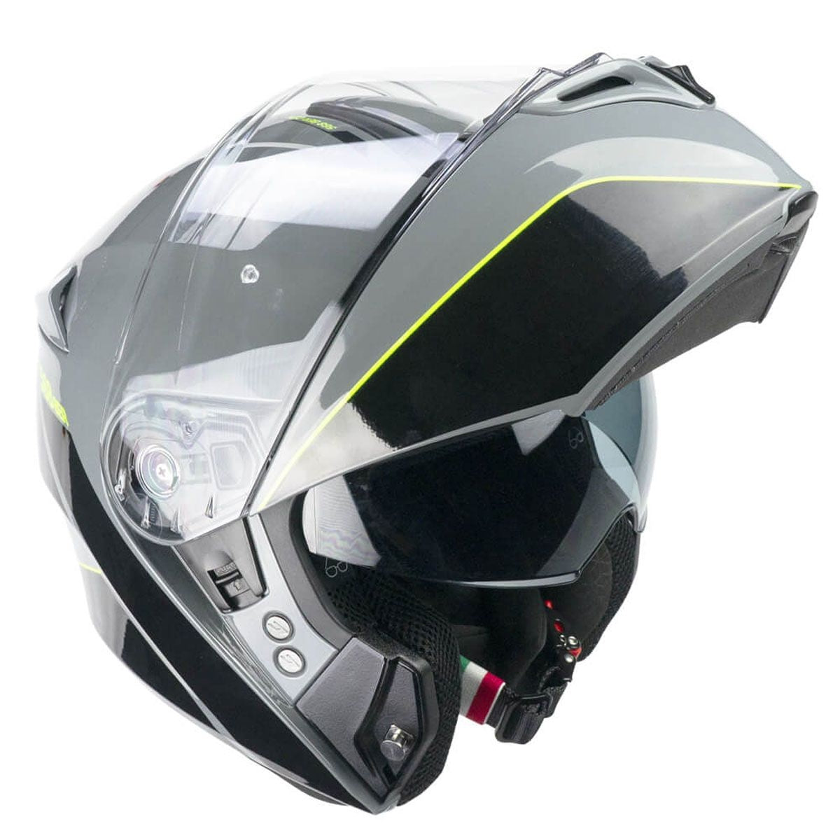  CGM - 568X BER CITY Grigio Giallo fluo - SECURTEX MOTOR SL (t/a MaximoMoto)