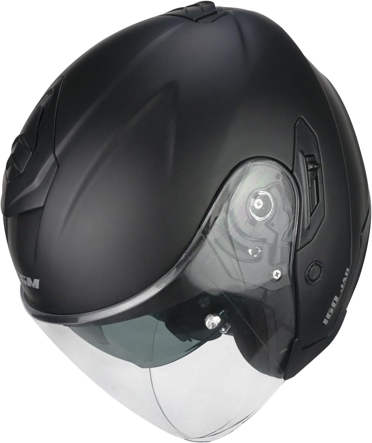 CGM 160A JAD MONO CASCO MOTO ABATIBLES NERO OPACO 