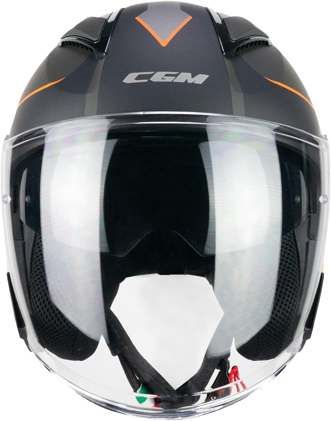  CGM - 136S DNA APACHE Matte Orange Graphite - SECURTEX MOTOR SL (t/a MaximoMoto)