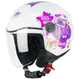 CGM 261G MINI COMICS JET CASCO Fucsia Bianco - CASCO