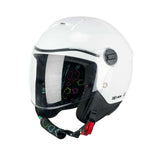 CGM 261A MINI Moto Mono Casco Abierto Blanco