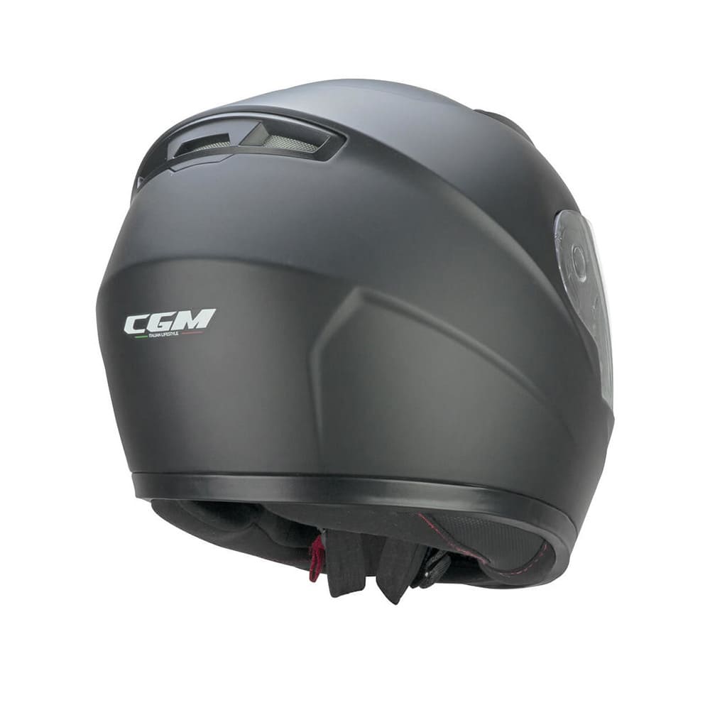 CGM 265A LUCKY MONO Moto Integral Casco Negro Mate