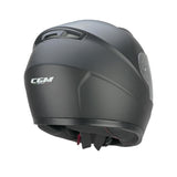 CGM 265A LUCKY MONO Moto Integral Casco Negro Mate