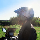 CGM 155S Rush Race Casco Jet Moto Negro Grafito