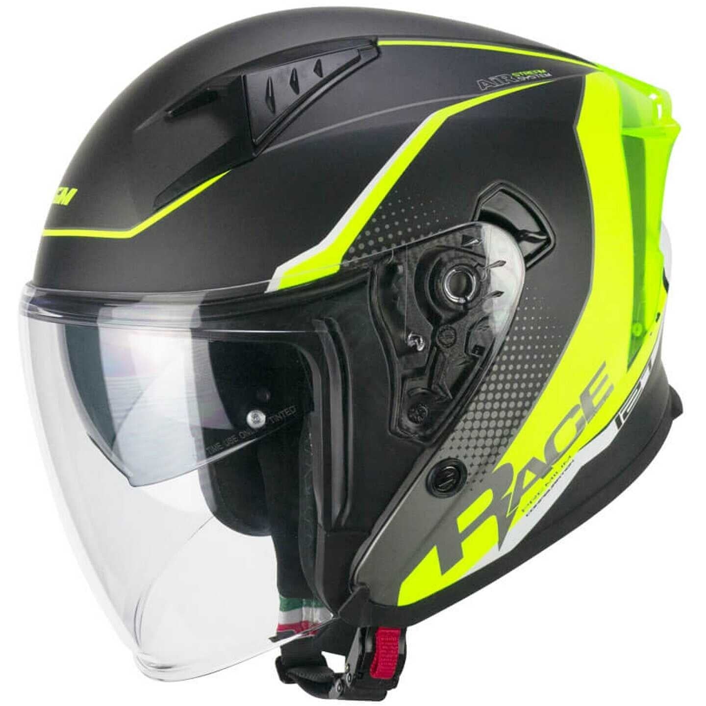  CGM - 127G DEEP RACE Grafite Giallo fluo opaque - SECURTEX MOTOR SL (t/a MaximoMoto)