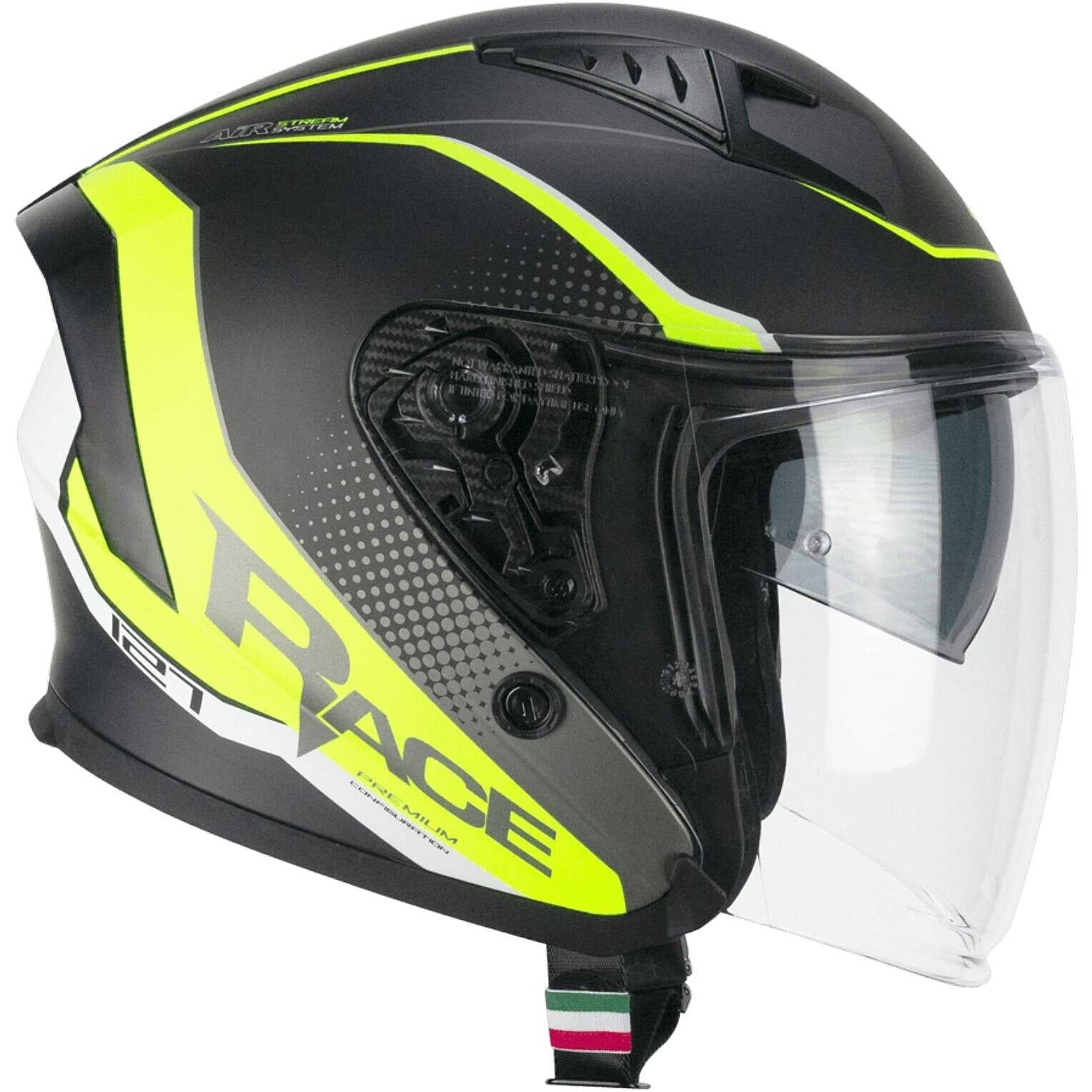  CGM - 127G DEEP RACE Grafite Giallo fluo opaque - SECURTEX MOTOR SL (t/a MaximoMoto)