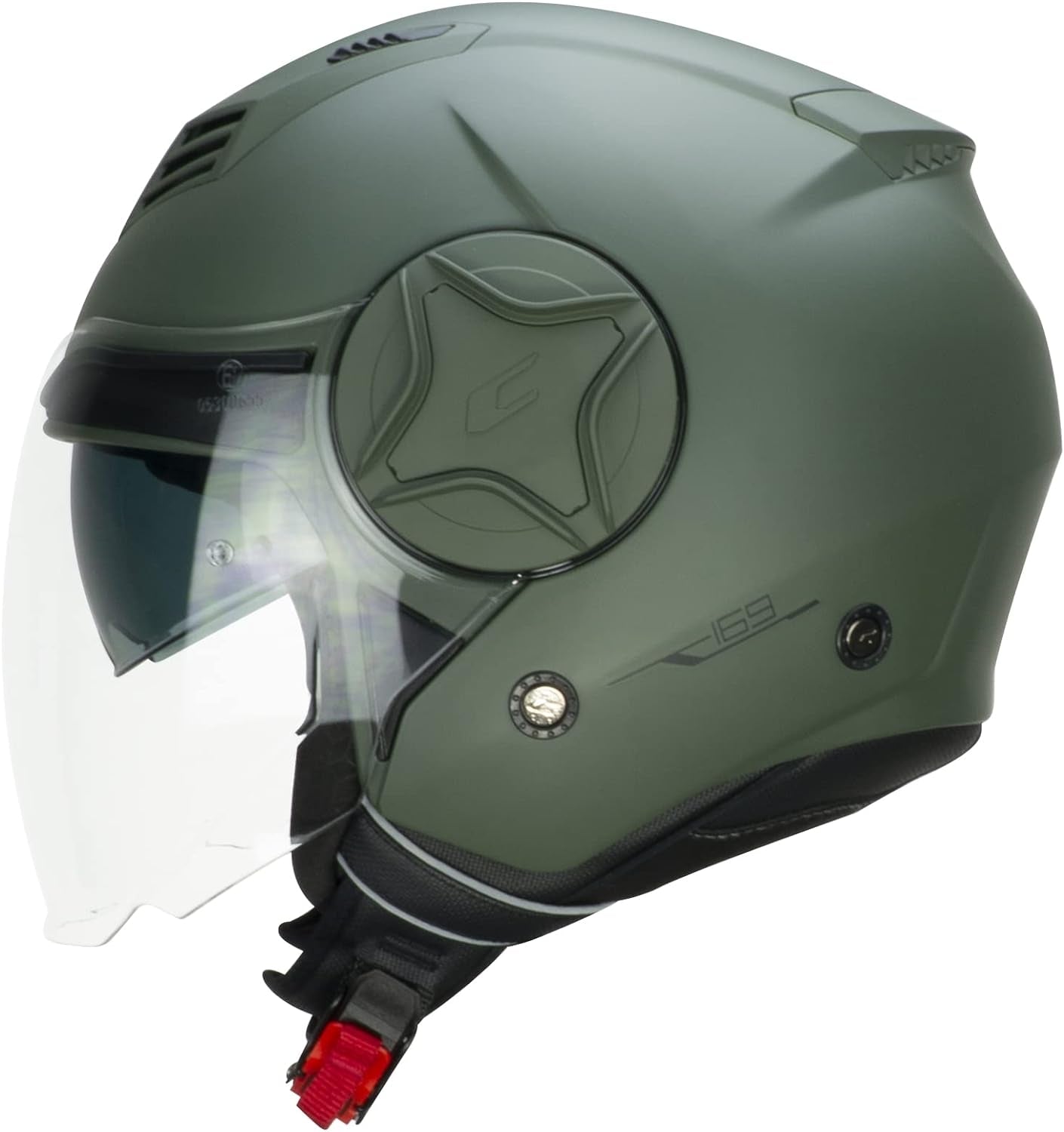  CGM - 169A ILLI MONO Opaque green - SECURTEX MOTOR SL (t/a MaximoMoto)