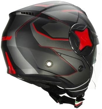  CGM - 169G ILLI SPORT Nero Rosso opaque - SECURTEX MOTOR SL (t/a MaximoMoto)