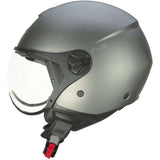 CGM 167A FLO MONO Abierto Scooter Casco Satén Antracita Largo
