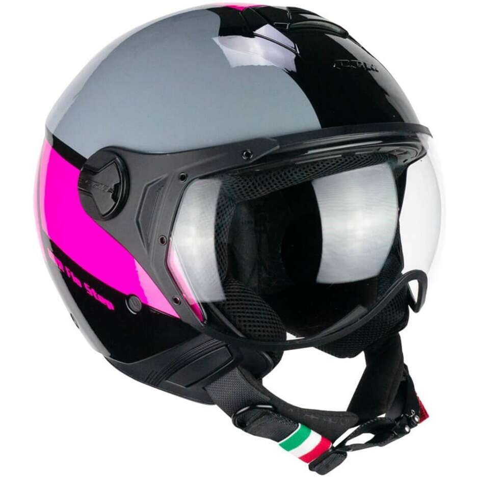  CGM - 167R FLO STEP Grigio Fuchsia sagomata - SECURTEX MOTOR SL (t/a MaximoMoto)