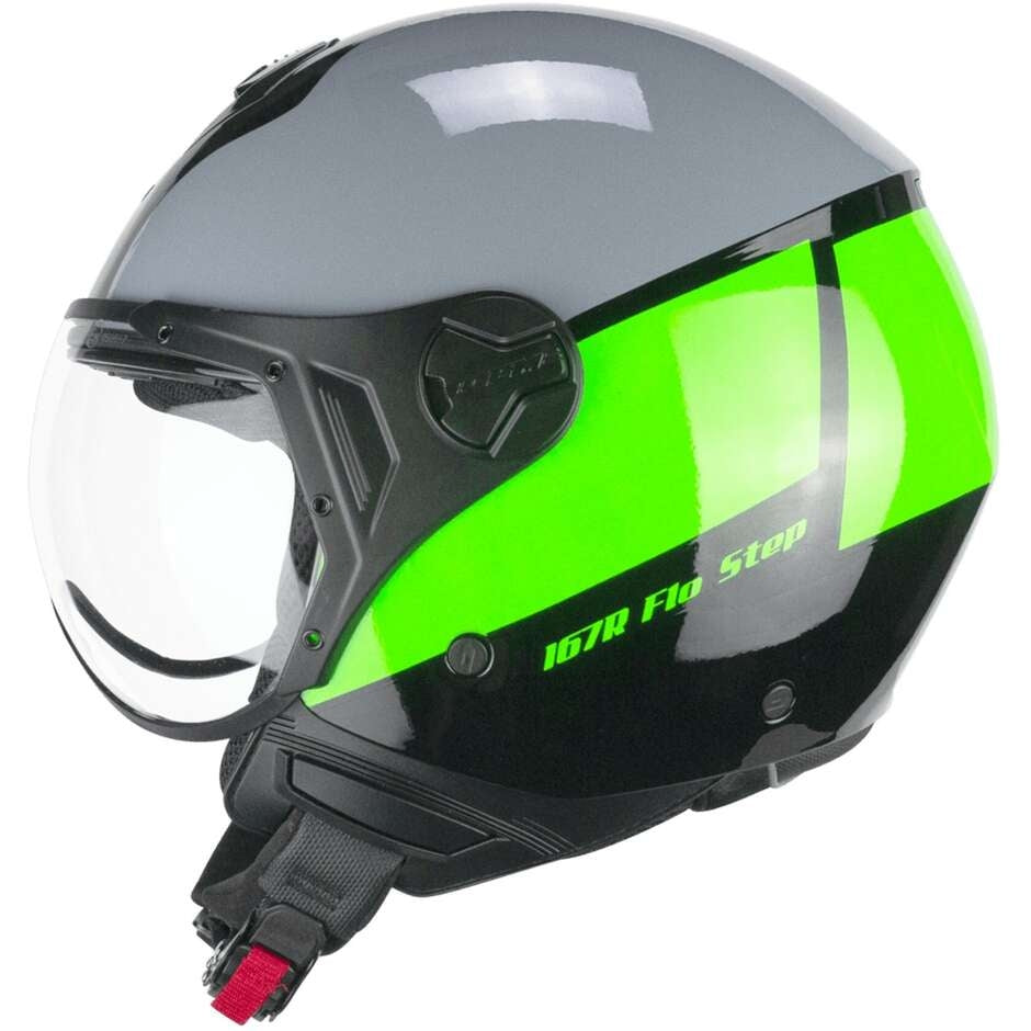  CGM - 167R FLO STEP Grigio Verde sagomata - SECURTEX MOTOR SL (t/a MaximoMoto)