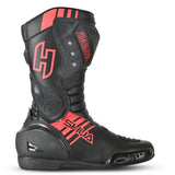 SHUA - Super Tech Leather Boots Black/Red - SECURTEX MOTOR SL (t/a MaximoMoto)