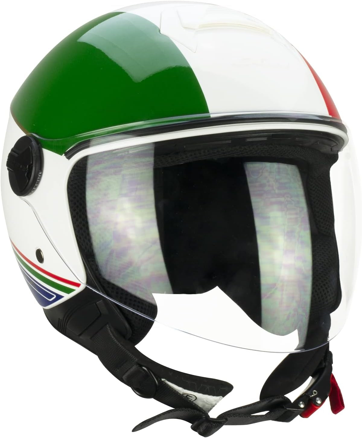  CGM - 167I FLO ITALIA Bianco Verde Rosso longa - SECURTEX MOTOR SL (t/a MaximoMoto)