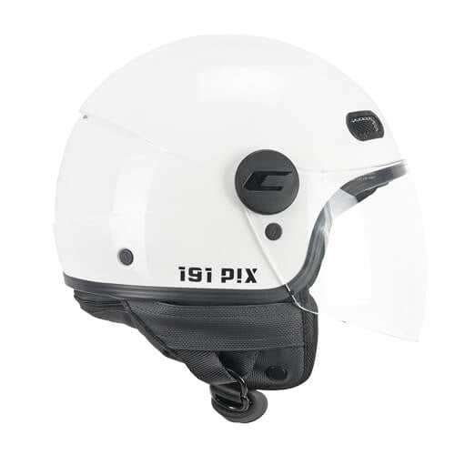 CGM 191A PIX MONO JET CASCO MOTO Blanco Largo