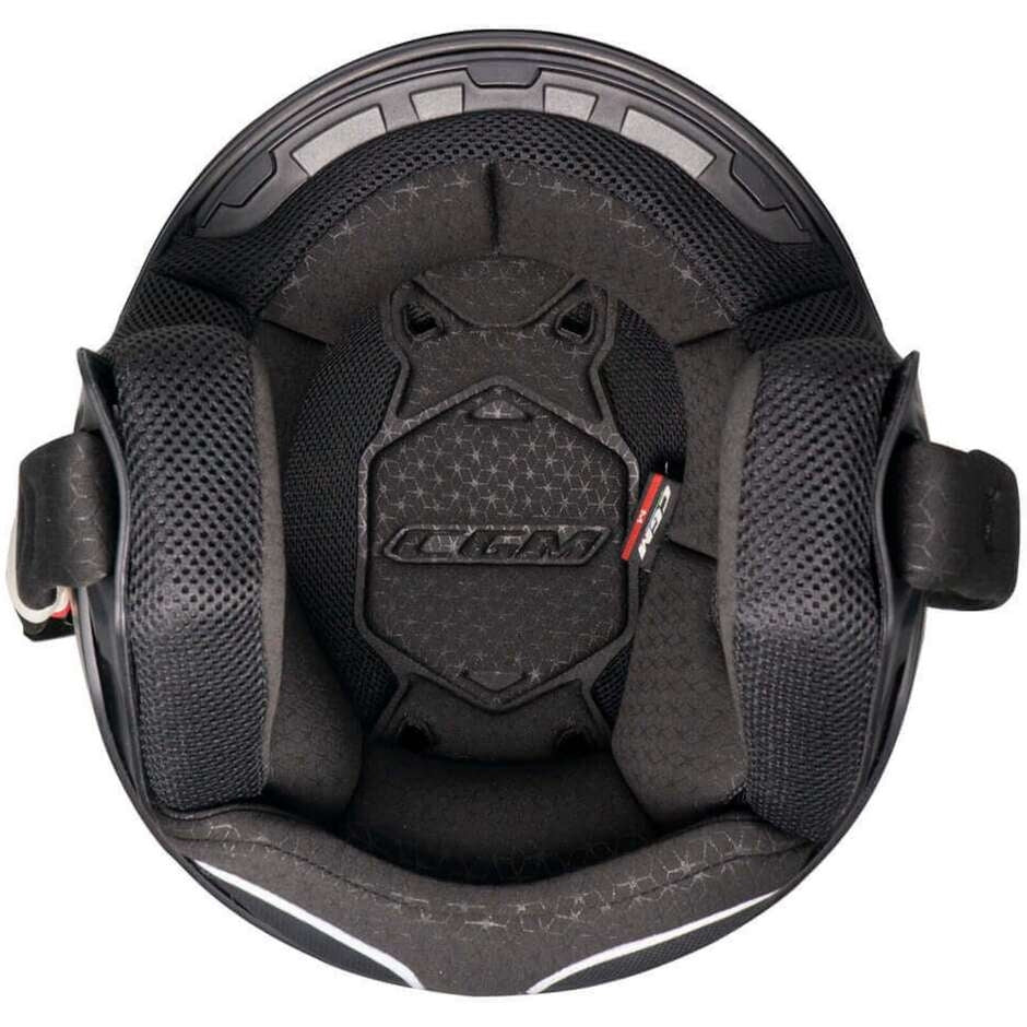 CGM - 167X FLO TECH Nero Rosso opaque sagomata - SECURTEX MOTOR SL (t/a MaximoMoto)