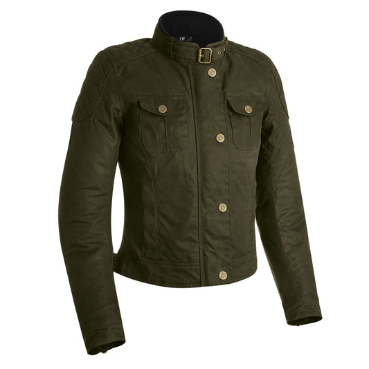 Oxford Holwell 1.0 Women's Motorcycle Jacket Green 