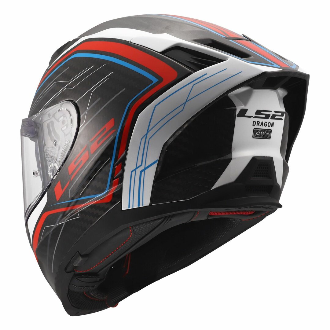 LS2 FF807 DRAGON SUBIC MOTORCYCLE FULL FACE CARBON HELMET