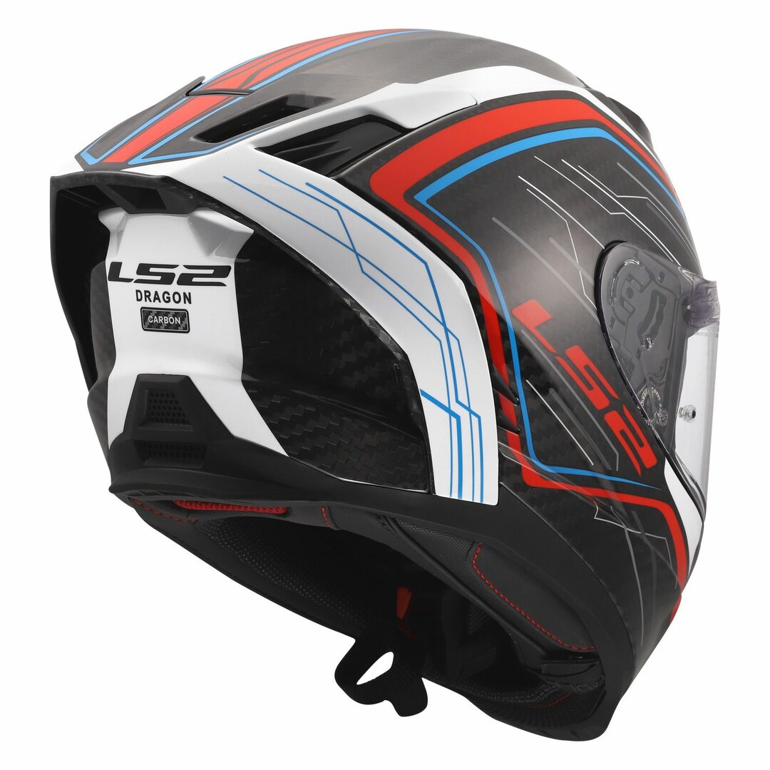 LS2 FF807 DRAGON SUBIC MOTORCYCLE FULL FACE CARBON HELMET