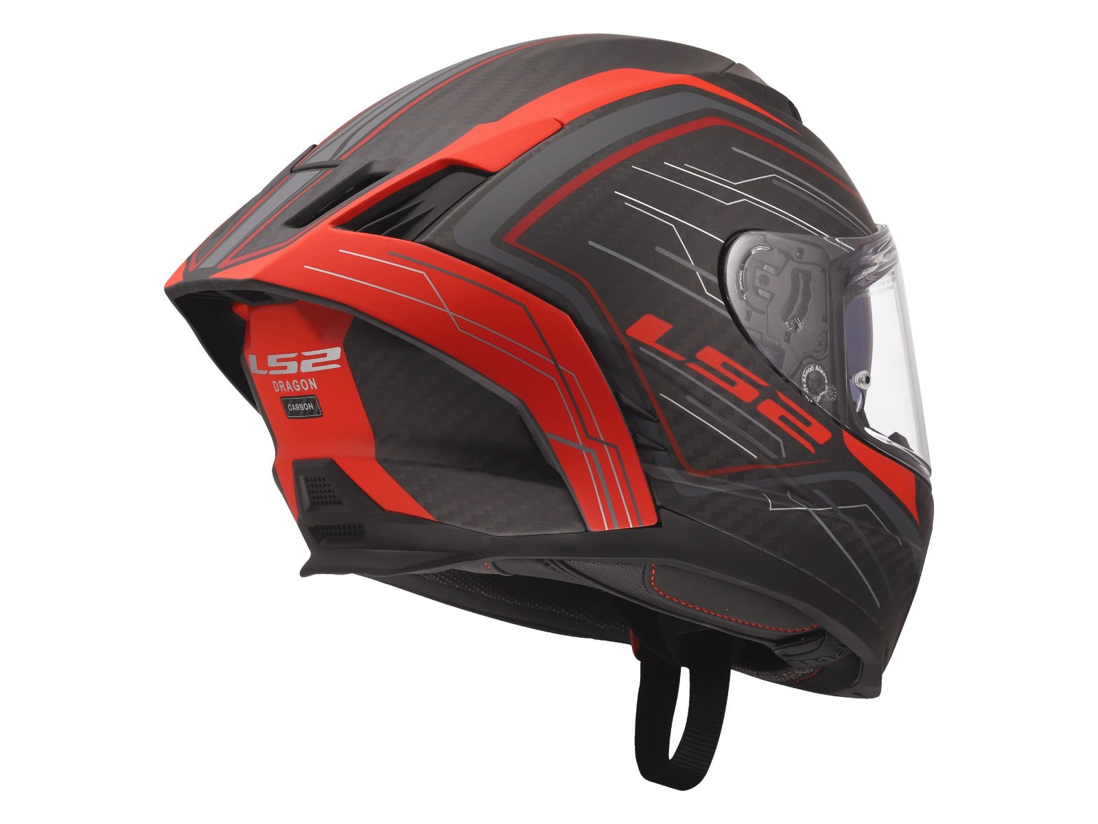 LS2 FF807 DRAGON SUBIC MOTORCYCLE FULL FACE CARBON HELMET
