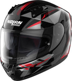  Nolan N60-6 Classic 074 Full Face Motorcycle Racing Helmet Black Red