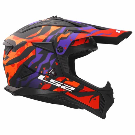LS2 MX708 FAST II GROTESK MOTOCROSS MX ENDURO HELMET