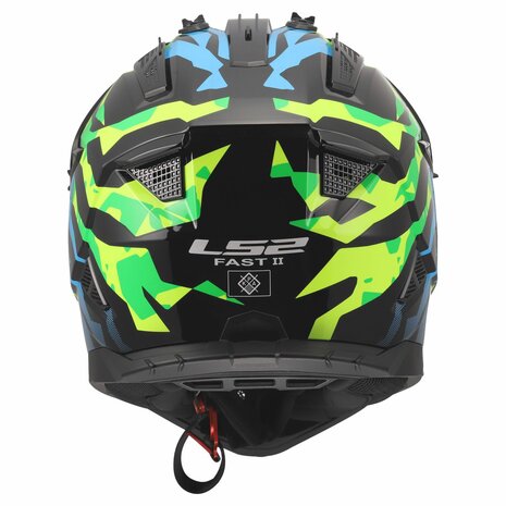 LS2 MX708 FAST II GROTESK MOTOCROSS MX ENDURO HELMET