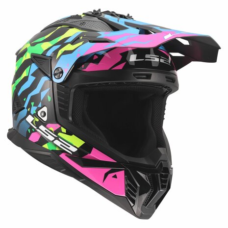 LS2 MX708 FAST II GROTESK MOTOCROSS MX ENDURO HELMET