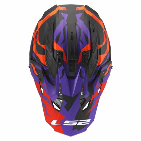 LS2 MX708 FAST II GROTESK MOTOCROSS MX ENDURO HELMET