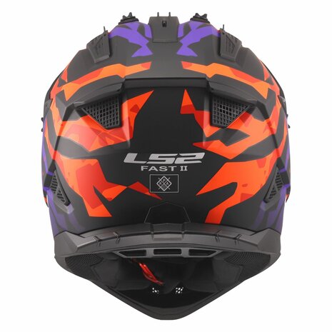 LS2 MX708 FAST II GROTESK MOTOCROSS MX ENDURO HELMET