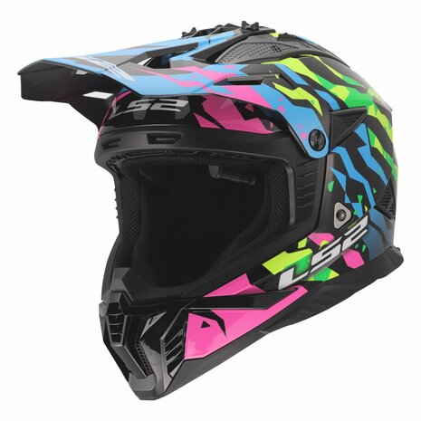 LS2 MX708 FAST II GROTESK MOTOCROSS MX ENDURO HELMET