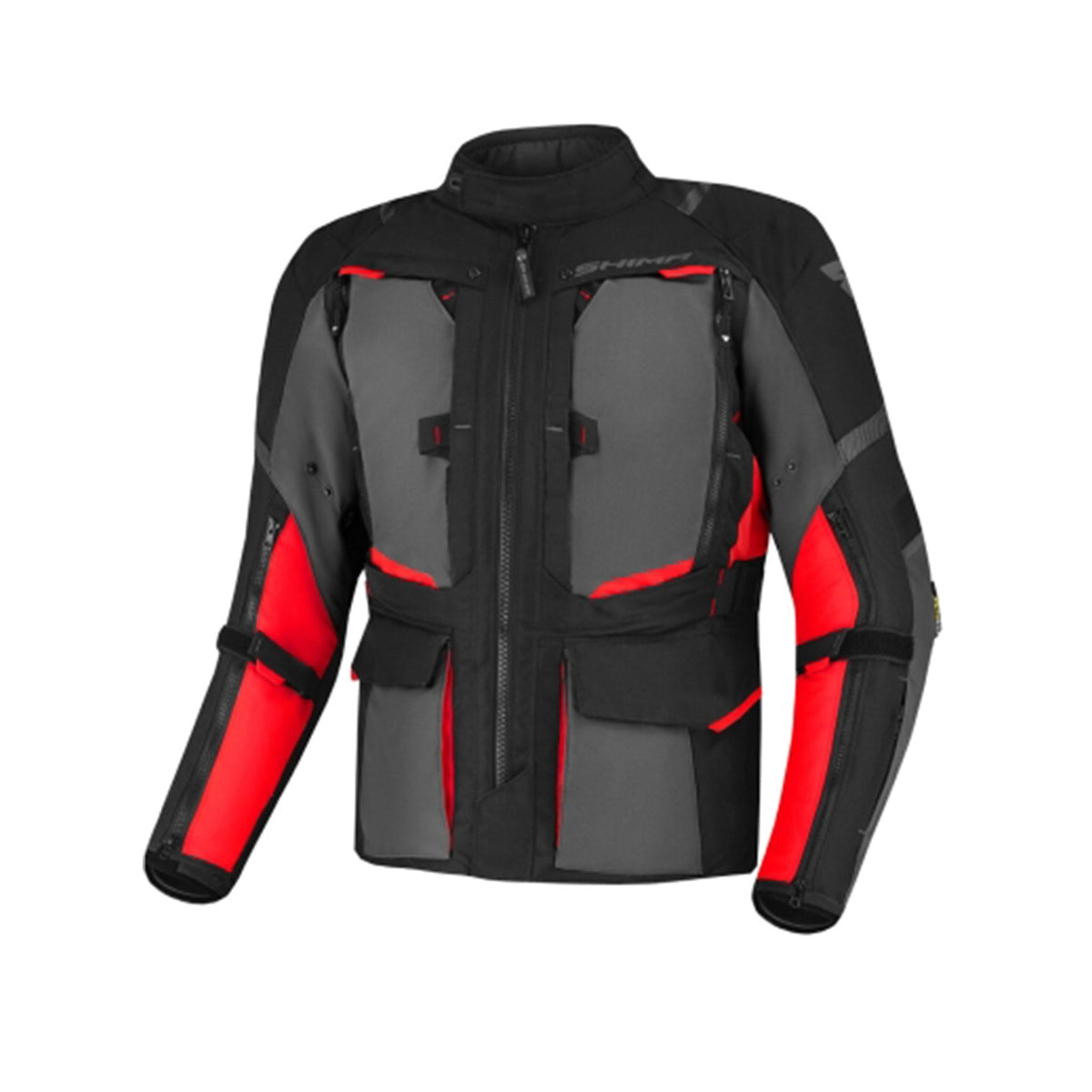 SHIMA HERO 2.0 MEN MOTORCYCLE ADVENTURE JACKET RED