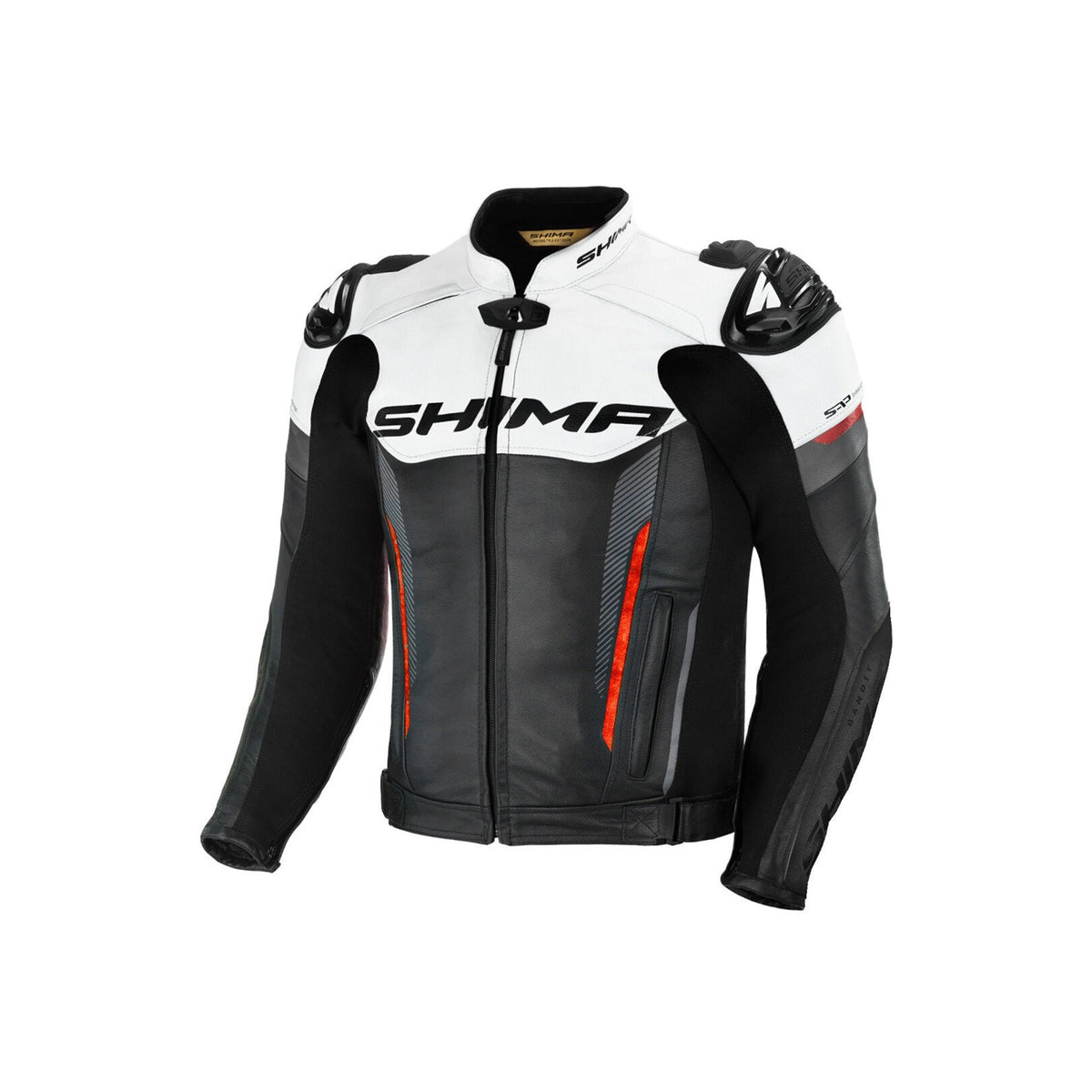 SHIMA BANDIT JACKET RED - SECURTEX MOTOR S.L (t/a MaximoMoto)