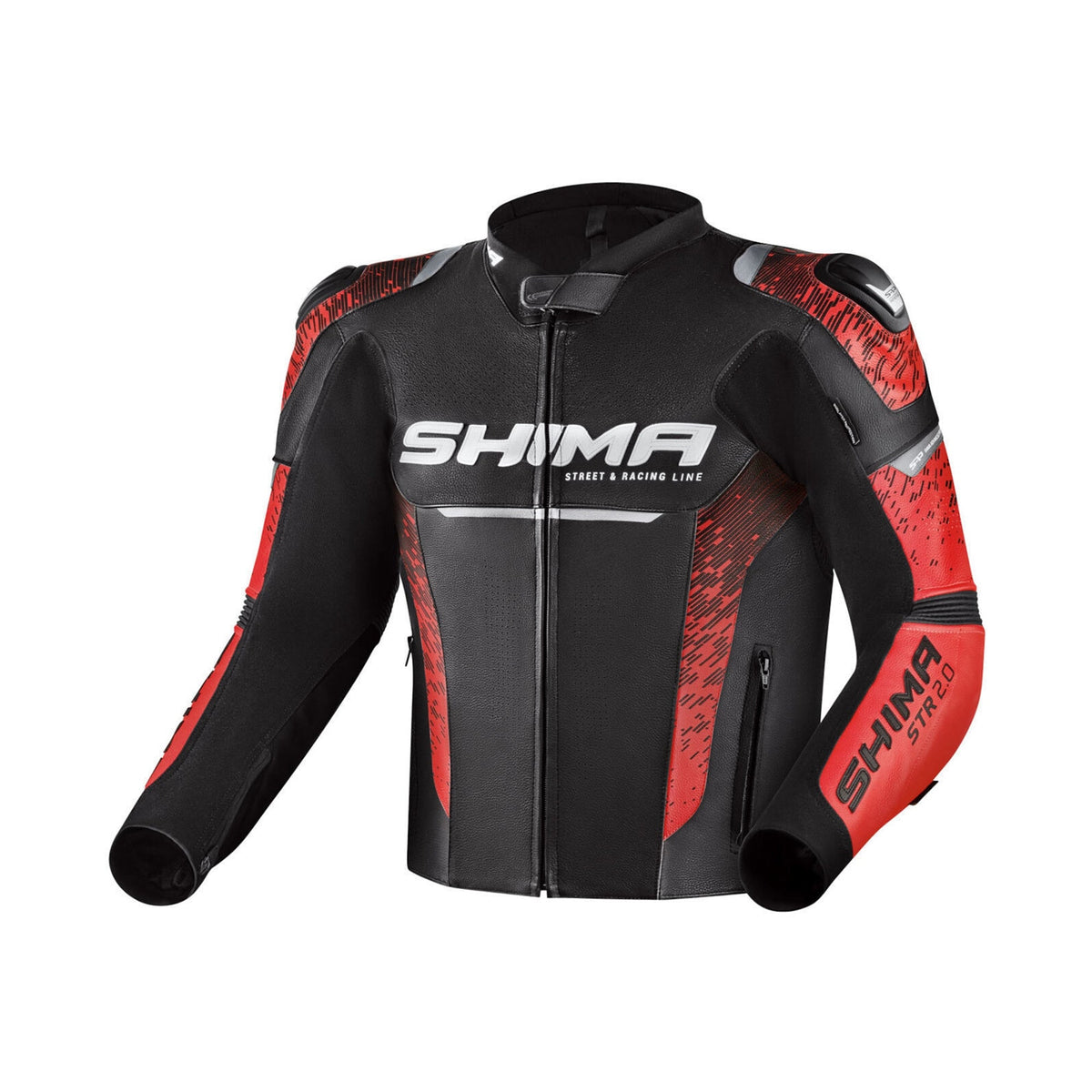 SHIMA STR 2.0 JACKET JACKET RED - SECURTEX MOTOR S.L (t/a MaximoMoto)